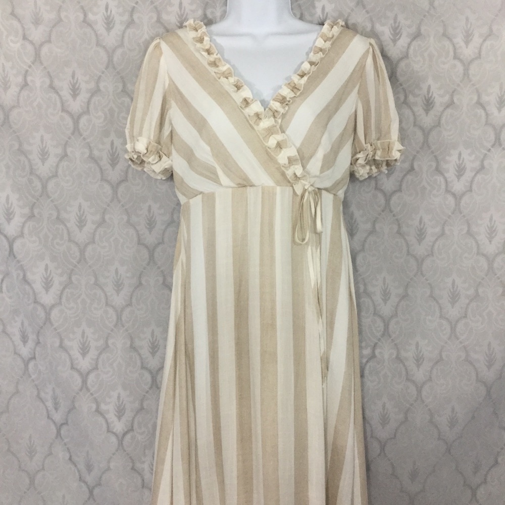 NWT After Market Faux Wrap Maxi Dress